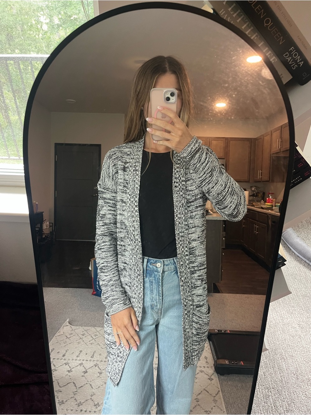 Express Gray Women's Cardigan Sweater